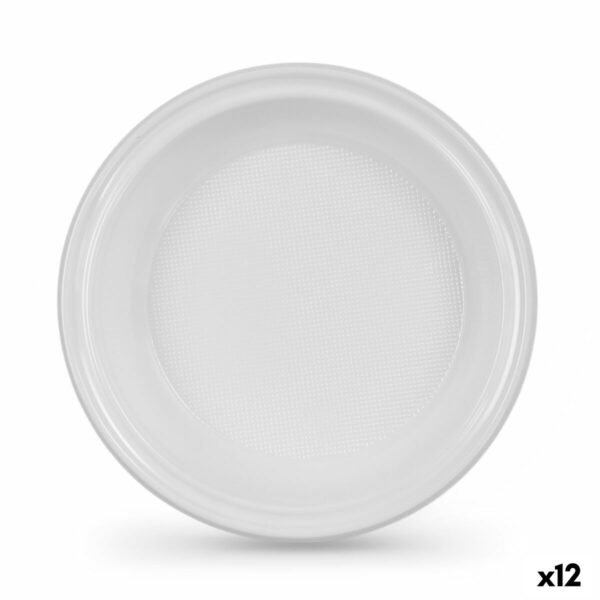 Geschirr-Set Algon Kunststoff 20,5 cm 25 Stücke (12 Stück)