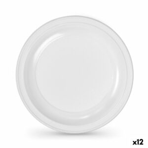 Geschirr-Set Algon Kunststoff 22 cm 25 Stücke (12 Stück)