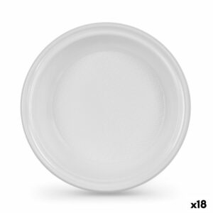 Geschirr-Set Algon Kunststoff 20,5 cm 20,5 x 3 cm 12 Stücke (18 Stück)