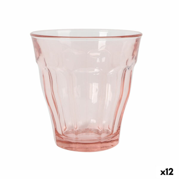 Gläserset Duralex Picardie Rosa 250 ml 4 Stücke (12 Stück)