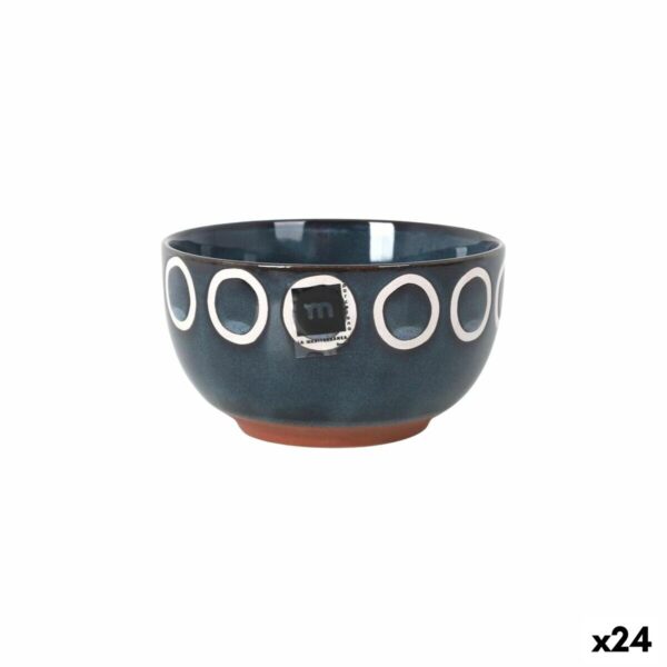 Schale La Mediterránea Almudena Blau Ø 13,5 cm (24 Stück)