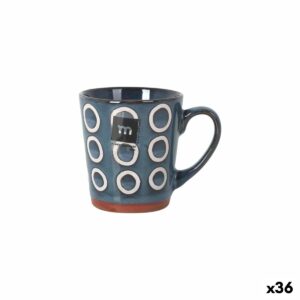 Henkelbecher La Mediterránea Almudena Blau 200 ml (36 Stück)