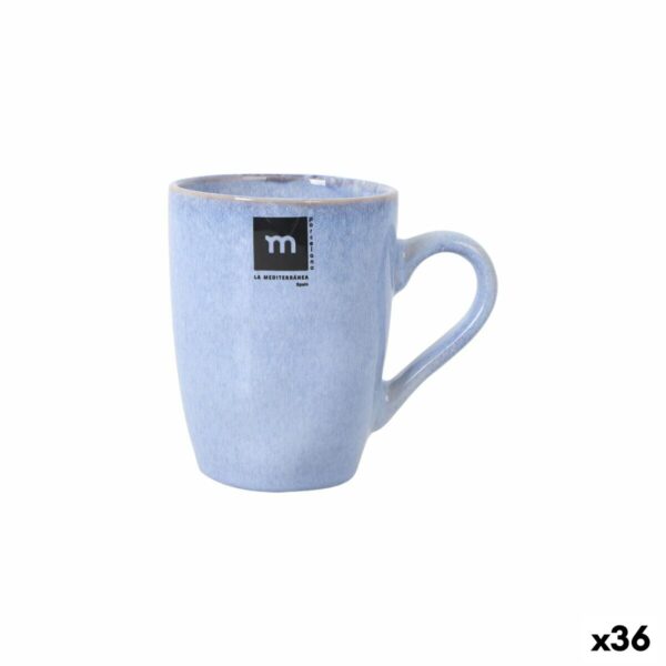 Henkelbecher La Mediterránea Macarella blue 320 ml 0,32 L (36 Stück)