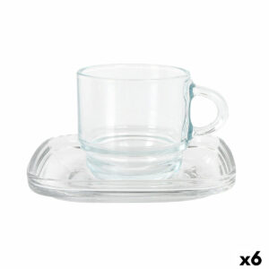 Set aus 6 Teetassen mit Teller LAV Cozy (6 Stück)