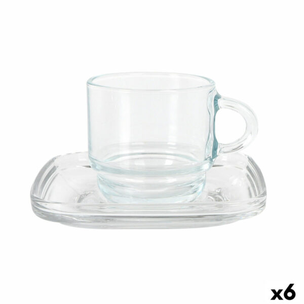 Set aus 6 Teetassen mit Teller LAV Cozy (6 Stück)
