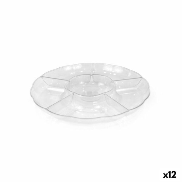 Tablett für Snacks Algon rund 30,5 cm (12 Stück)