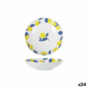 Suppenteller La Mediterránea Zitronengelb 21 x 5,3 cm (24 Stück)