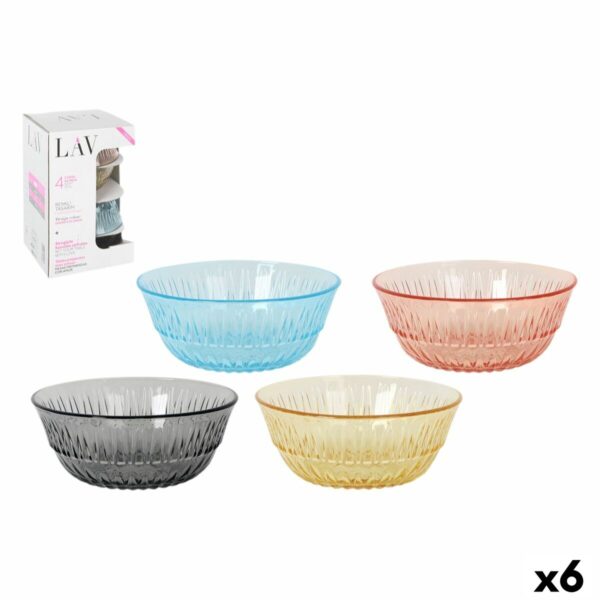 Schüssel für Vorspeisen LAV 345 ml 12,3 x 5,1 cm 4 Stücke (6 Stück)