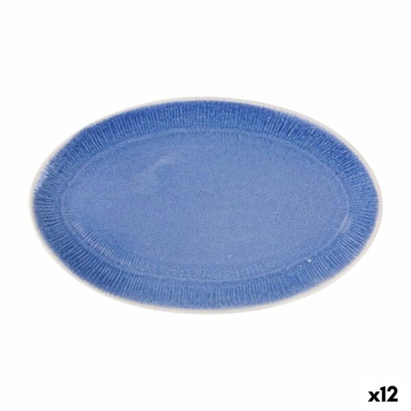 Kochschüssel La Mediterránea Calobra Blau 34,1 x 20,7 cm (12 Stück)