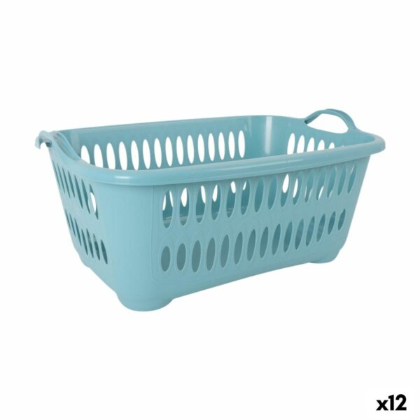 Wäschekorb Tontarelli Cover line Blau Kunststoff 62,5 x 44,5 x 27,5 cm (12 Stück)