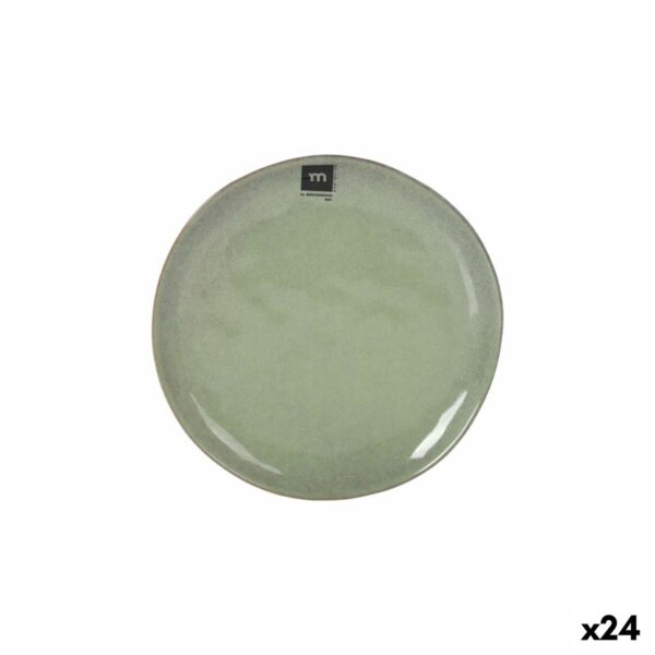 Flacher Teller La Mediterránea Macarella green Ø 20,5 cm (24 Stück)