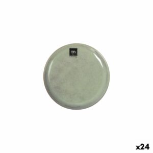 Flacher Teller La Mediterránea Macarella green Ø 16 cm (24 Stück)