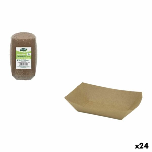 Geschirr-Set Algon 16 x 12 x 4 cm 12 Stücke (24 Stück)