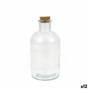 Glas-Flasche La Mediterránea 1 L (12 Stück)
