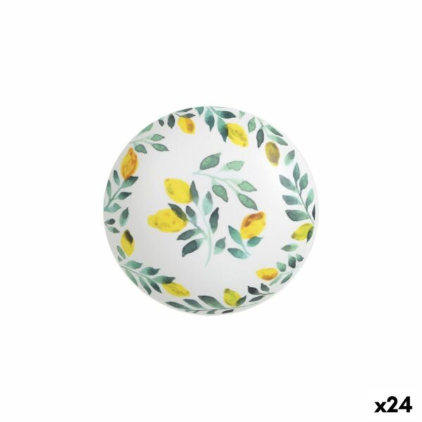 Suppenteller La Mediterránea Zitronengelb 21 x 5,3 cm (24 Stück)