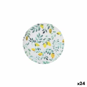 Dessertteller La Mediterránea 20 cm Zitronengelb (24 Stück)