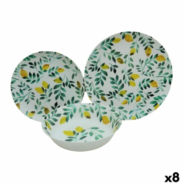 Salatschüssel La Mediterránea CITRUS 25,5 x 13,5 cm (8 Stück)