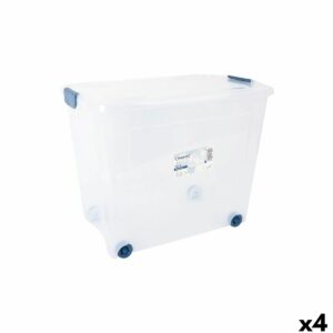 Aufbewahrungsbox mit Rädern Tontarelli 59 x 38’5 x 47’5 cm (4 Stück)