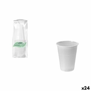 Gläserset Algon Weiß 220 ml 25 Stücke (24 Stück)