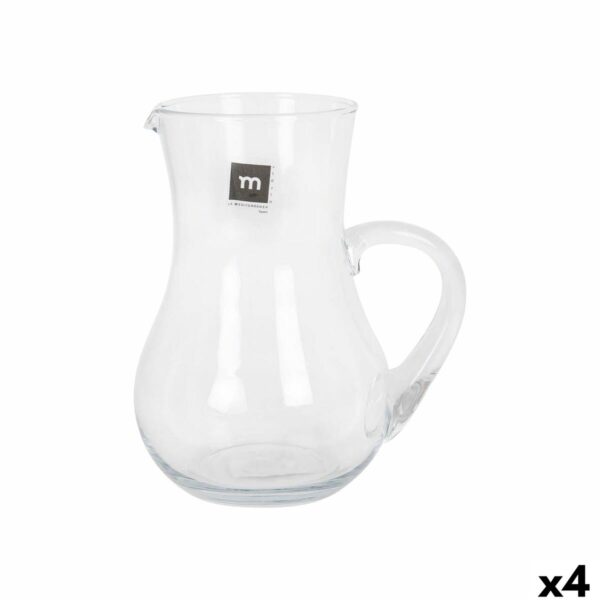 Kanne La Mediterránea Lombardia Glas 1,5 L (4 Stück)