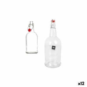 Glas-Flasche La Mediterránea 1 L (12 Stück)