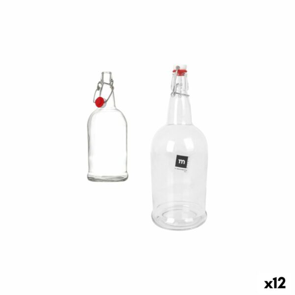 Glas-Flasche La Mediterránea 1 L (12 Stück)