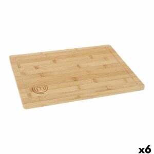 Schneidebrett MasterChef 38,5 x 27,5 x 1,5 cm (6 Stück)