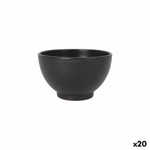 Schüssel Azofra Schwarz 15 x 15 x 9 cm (20 Stück)