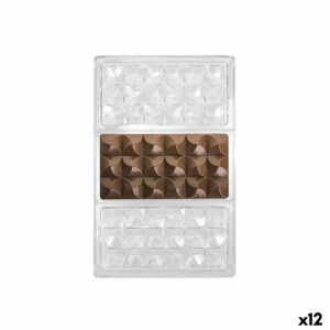 Gebäckbackform Quttin CHOCOLATE 27,5 x 17,5 x 2,5 cm (12 Stück)