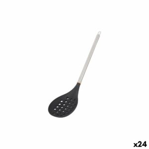 Schaumlöffel MasterChef Silikon Edelstahl 34 cm (24 Stück)