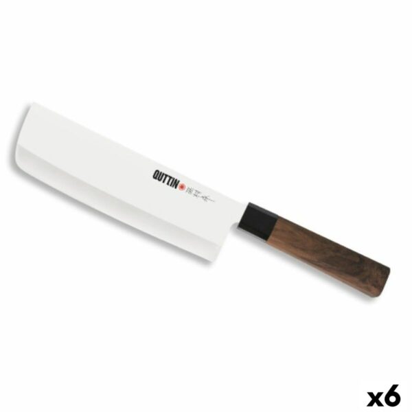 Küchenmesser Quttin Takamura Braun Silberfarben 17 cm (6 Stück)