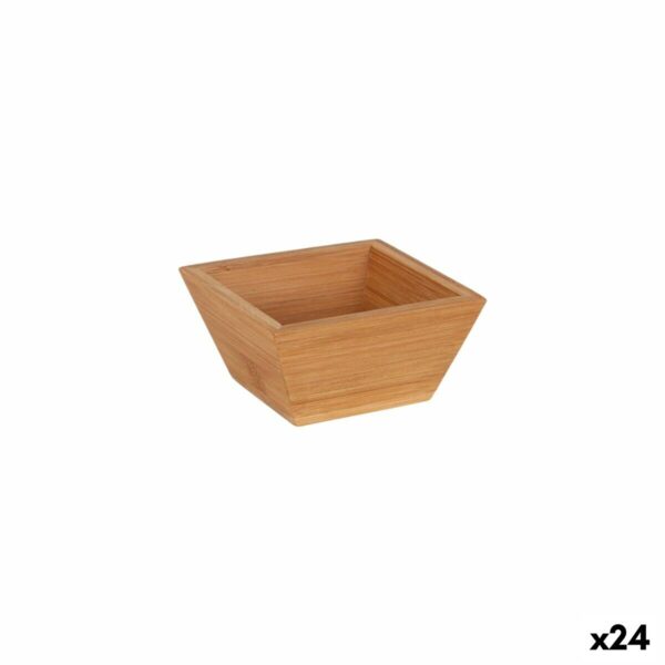 Schüssel für Vorspeisen karriert 10 x 10 x 5,5 cm (24 Stück)