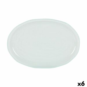 Tablett für Snacks Oval 23 x 16 cm (6 Stück)