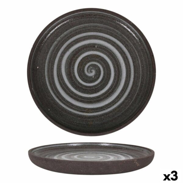 Flacher Teller Krakatoa Ø 30 cm (3 Stück)