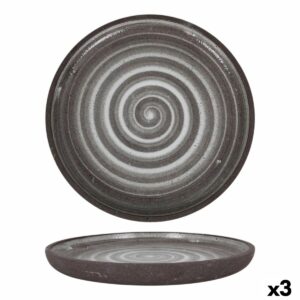 Flacher Teller Krakatoa Ø 27 cm (3 Stück)