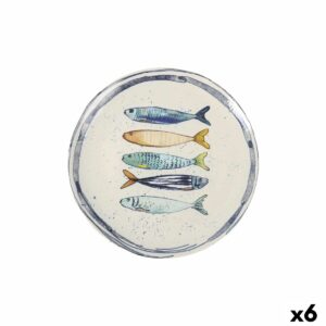 Flacher Teller La Mediterránea Peixe Ø 26 cm (6 Stück)