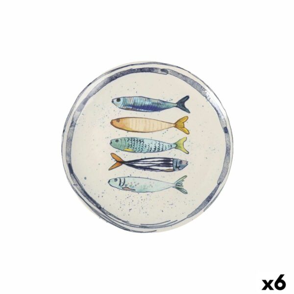 Flacher Teller La Mediterránea Peixe Ø 26 cm (6 Stück)