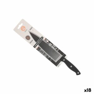 Küchenmesser MasterChef Chef Schwarz Silberfarben 20 cm (18 Stück)