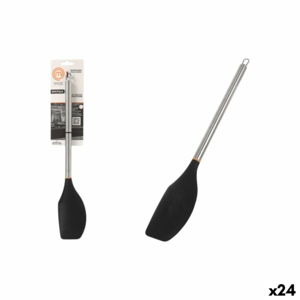 Pfannenwender MasterChef Silikon Edelstahl 34 cm (24 Stück)