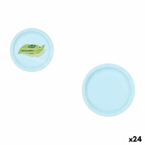 Geschirr-Set Algon Blau 20 cm 10 Stücke (24 Stück)