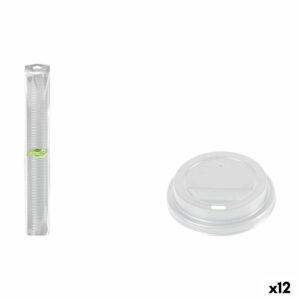 Deckelset für Gläser Algon 250 ml 100 Stücke (12 Stück)