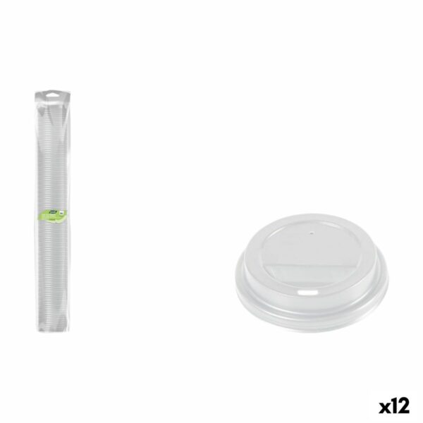 Deckelset für Gläser Algon 250 ml 100 Stücke (12 Stück)