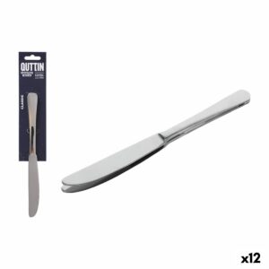 Messerset Quttin Classic Silberfarben Edelstahl 21,6 x 1,8 cm 2 Stücke (12 Stück)