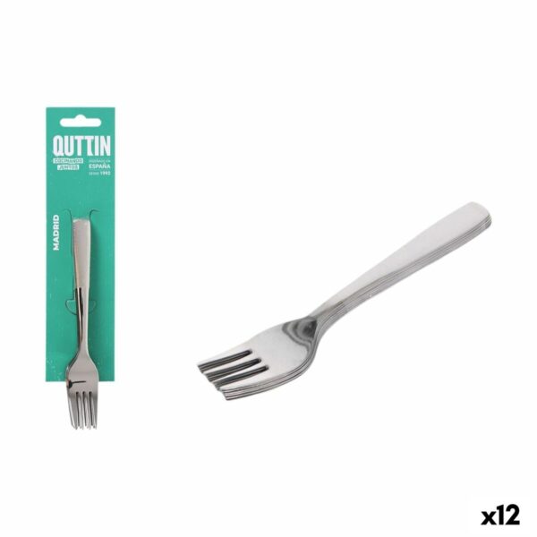 Gabel Quttin Madrid 14,5 x 2 x 1 cm 6 Stücke (12 Stück)