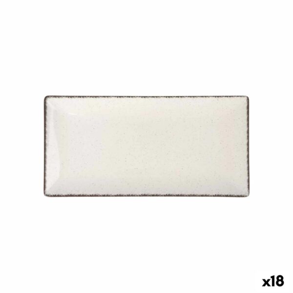 Kochschüssel La Mediterránea Anllo rechteckig 30 x 15 x 2 cm (18 Stück)