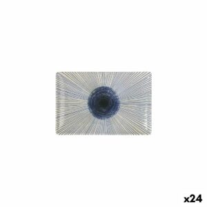 Kochschüssel La Mediterránea Irys rechteckig 20 x 13 x 2 cm (24 Stück)