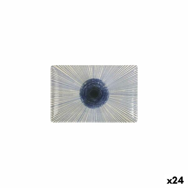 Kochschüssel La Mediterránea Irys rechteckig 20 x 13 x 2 cm (24 Stück)