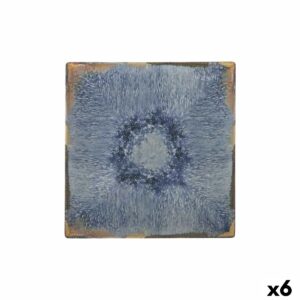 Flacher Teller La Mediterránea Aelia 24 x 24 x 2 cm (6 Stück)