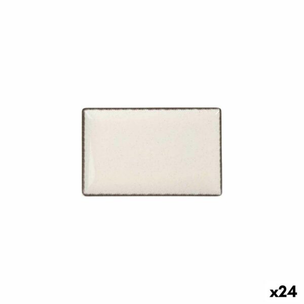 Kochschüssel La Mediterránea Anllo rechteckig 20 x 13 x 2 cm (24 Stück)