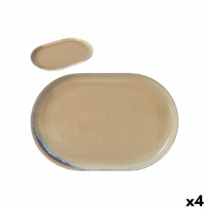 Kochschüssel La Mediterránea Cies Oval 30 x 20 x 2,5 cm (4 Stück)